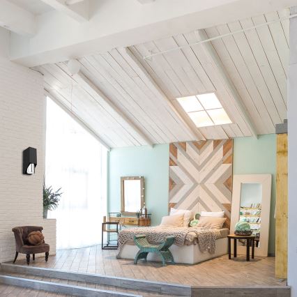 Vägglampa WALL 1xGU10/8W/230V svart/skinande krom