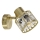 Vägglampa ZAHARA 1xE27/10W/230V guld