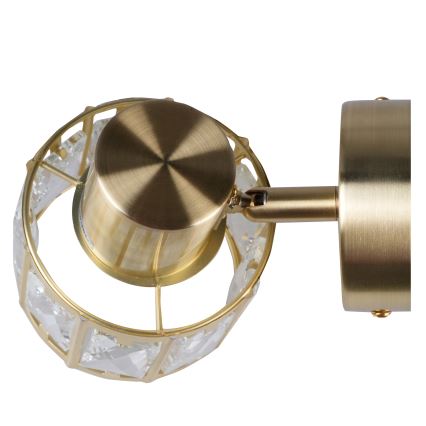 Vägglampa ZAHARA 1xE27/10W/230V guld