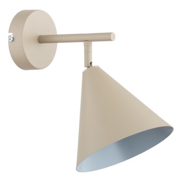 Vägglampa ZELTA 1xE27/15W/230V beige