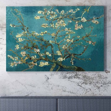 Väggmålning på duk 70x100 cm trä