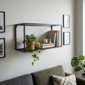 Väggmonterad hylla LOFT 30x50 cm