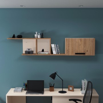 Väggmonterad hylla NEWRA 35x150 cm atlantic tall