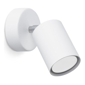 Väggmonterad spotlight LEMMI 1xGU10/40W/230V vit