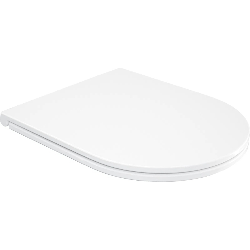 Vägghängd WC-stol ROUND + WC-sits SoftClose ROUND + spolknapp SIGMA + inbyggnadsmodul + isoleringsdyna