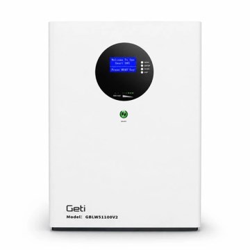 Väggmonterat LiFePO4-batteri 51,2V/100Ah