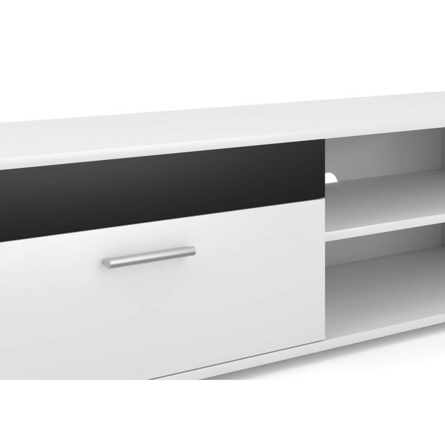 Väggsektion BRICK vit/svart