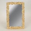 Väggspegel 31,3x21 cm guld