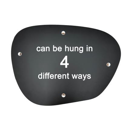 Väggspegel AMORPHOUS 70x90 cm