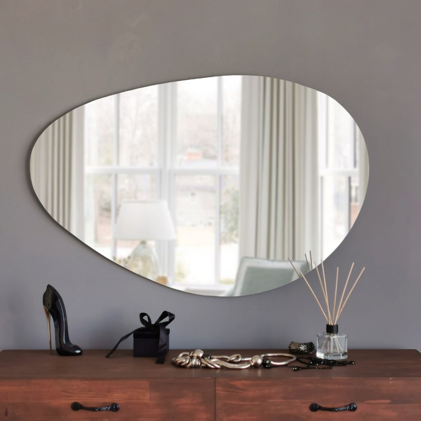 Väggspegel AYNA 60x90 cm oval