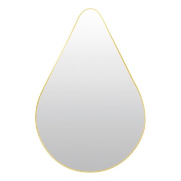 Väggspegel RIVERSIDE 90x60 cm, guldig
