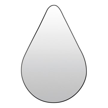 Väggspegel RIVERSIDE 90x60 cm svart