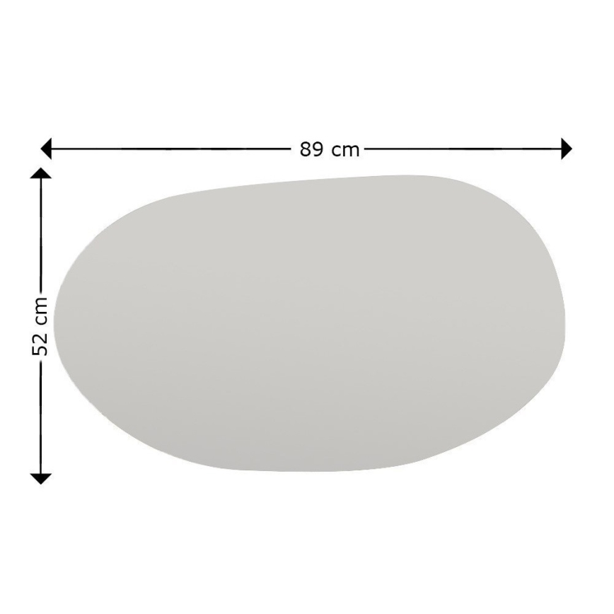 Väggspegel VANOMI 89x52 cm