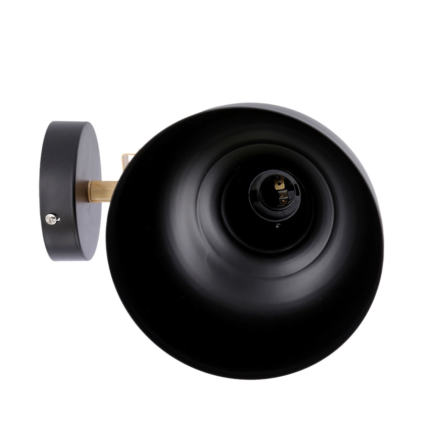 Väggmonterad spotlight RENO 1xE27/40W/230V svart