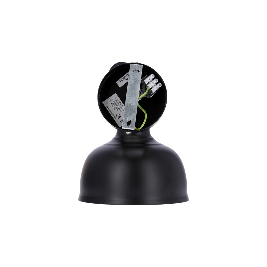 Väggmonterad spotlight RENO 1xE27/40W/230V svart