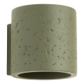 Väggspotlampa ORBIS 1xG9/8W/230V betong/grön