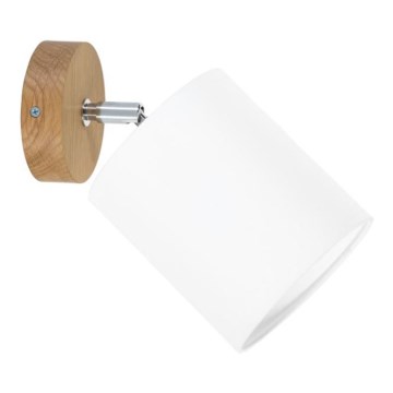 Väggspotlight APRILLIA 1xE27/25W/230V vit ek