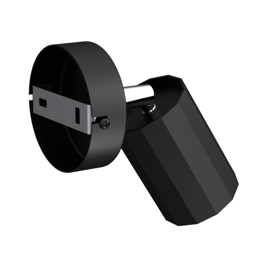 Väggspotlight BELLO 1xGU10/8W/230V svart