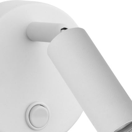 Väggspotlight ENZO 1xG9/8W/230V vit