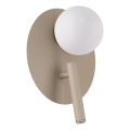 Väggspotlight HOTEL MOOD 1xG9/12W/230V + 1xG9/3W beige