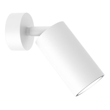 Väggspotlight HUDSON 1xGU10/8W/230V vit