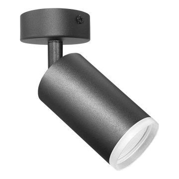 Väggspotlight LONDON 1xGU10/10W/230V svart