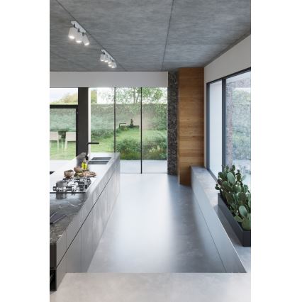 Väggspotlight MERIDA 1xGU10/40W/230V vit