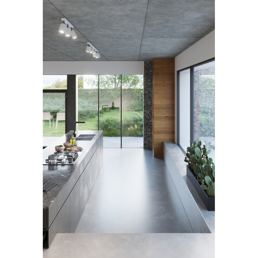 Väggspotlight MERIDA 1xGU10/40W/230V vit