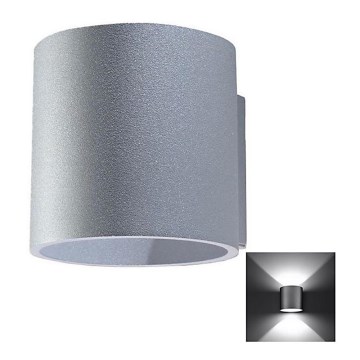 Väggspotlight ORBIS 1 1xG9/40W/230V grå