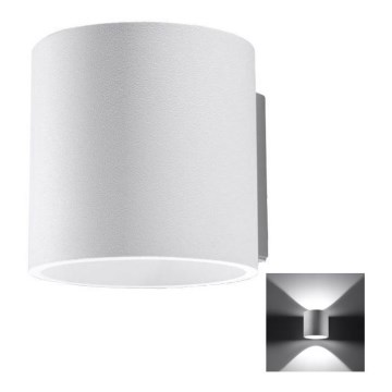 Väggspotlight ORBIS 1 1xG9/40W/230V vit