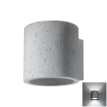 Väggspotlight ORBIS 1xG9/40W/230V betong