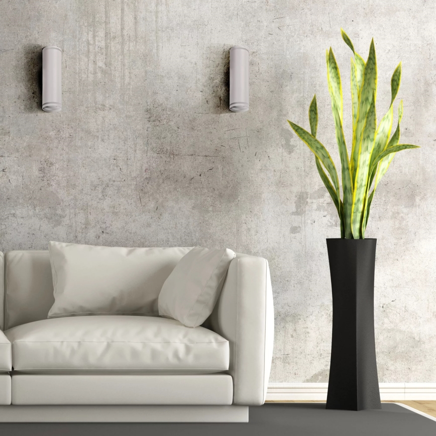 Väggspotlight PARIS 2xGU10/10W/230V vit