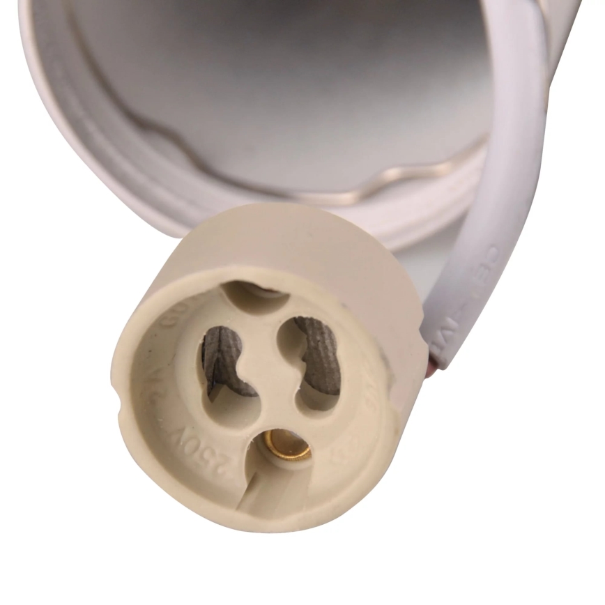 Väggspotlight PARIS 2xGU10/10W/230V vit