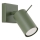 Väggspotlight RING 1xGU10/10W/230V grön