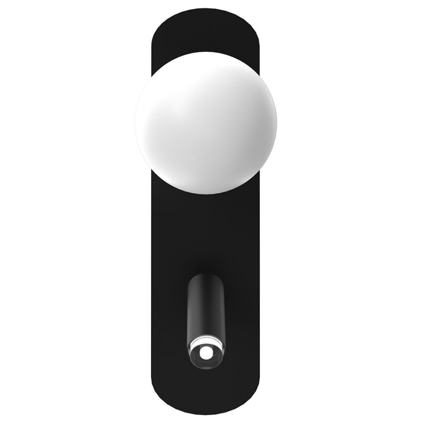 Väggspotlight SIRIO 2xG9/25W/230V svart