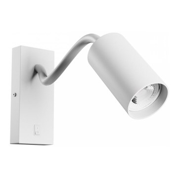 Väggspotlight SQUALLA VARIOSA 1xGU10/10W/230V vit