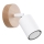 Väggspotlight VERDO 1xGU10/10W/230V vit/bok