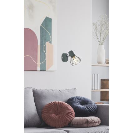 Väggspotlight VERVE 1xE14/40W/230V