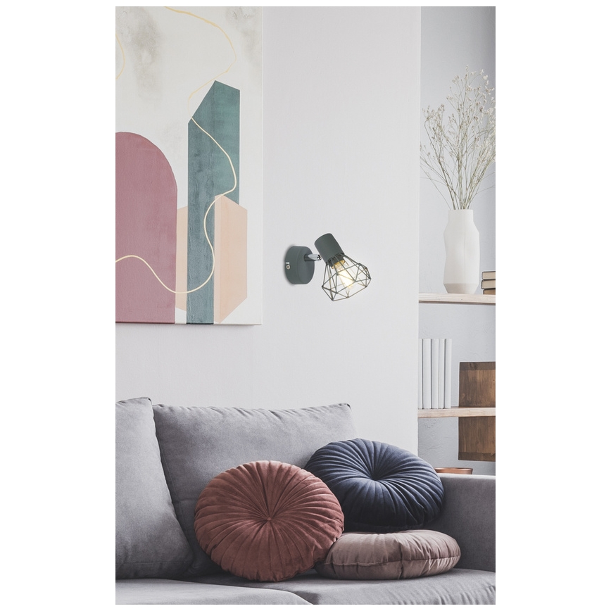 Väggspotlight VERVE 1xE14/40W/230V