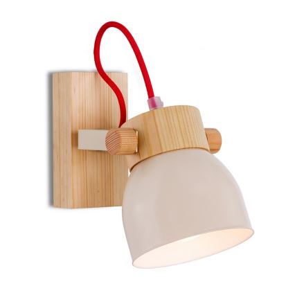 Väggspotlight VIANA 1xE27/60W/230V