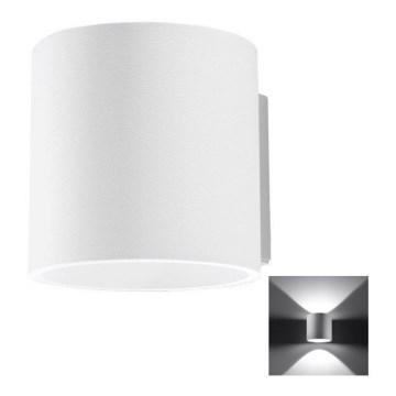 Väggspotlight VICI 1xG9/40W/230V glas/vit