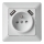 Vägguttag med USB FRENCH 250V/16A