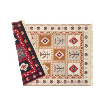 Vändbar orientalisk matta KILIM GOLD 60x120 cm, flerfärgad