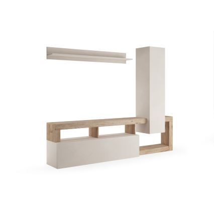 Vardagsrumssektion LENOR kashmir/brun