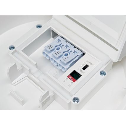 LED Dimbart badrumsplafond VARIO NOVA LED/22/32W/230V 3000/4000/5700K Ø 41 cm IP44 vit