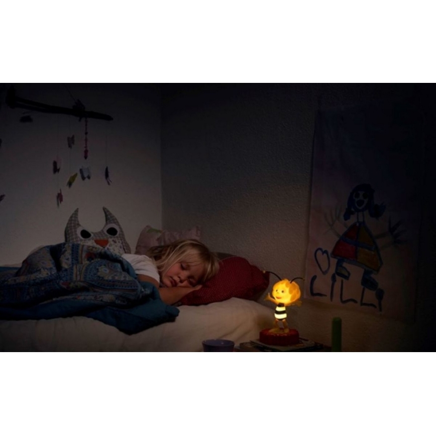 Varta 15635 – LED Barn nattlampa MAYA THE BEE LED/3×AA