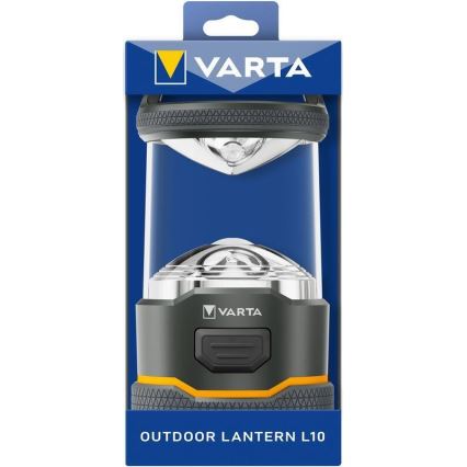 Varta 16550101111 - LED-campinglykta L10 LED/4xAA IP54