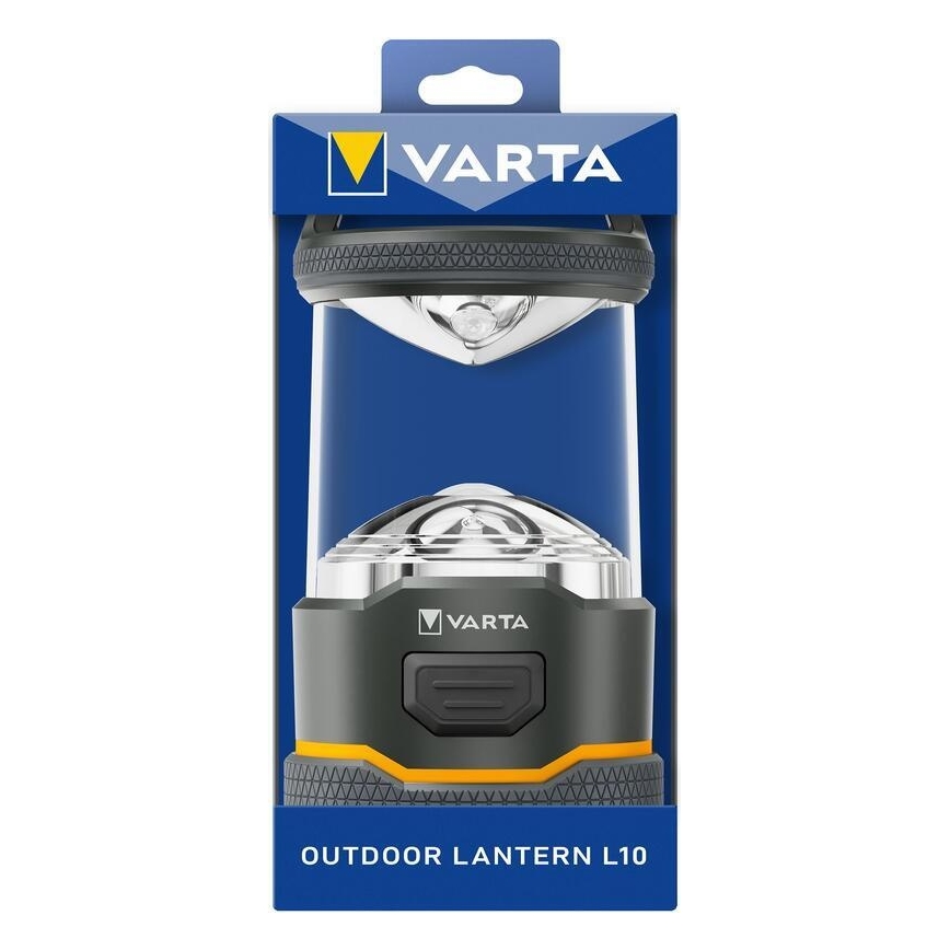 Varta 16550101111 - LED-campinglykta L10 LED/4xAA IP54