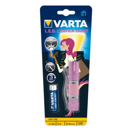 Varta 16617101421 - LED Ficklampa LIPSTICK LED/1xAA