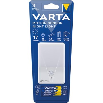 Varta 16624101421 - LED nattlampa med sensor NIGHT LIGHT LED/3xAAA